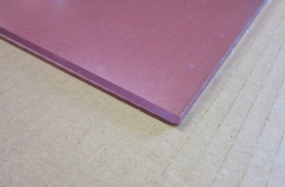 POLYCASA® SAN UVP Platte 5mm Zuschnitt 590 x 151mm Kunststoffglas UV beschichtet