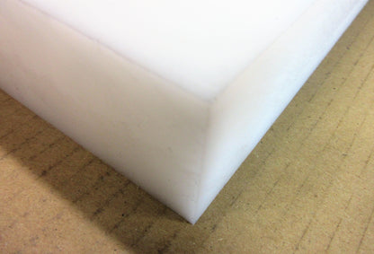 POM-C-Platte 40mm Natur Zuschnitt 500 x 490mm Vollmaterial Technischer Kunststoff