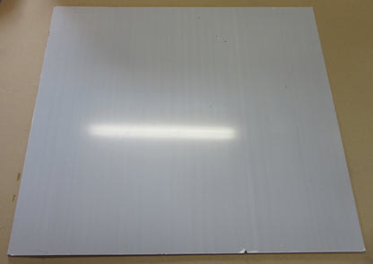 PC UV Platte 6 mm Grau getönt 780 x 685mm Polycarbonat Kunststoffglas