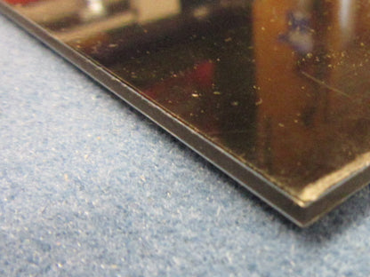 Alu-Verbundplatte 3mm Schwarz glänzend 950 x 666mm, Deckschicht 0,3mm DIBOND®