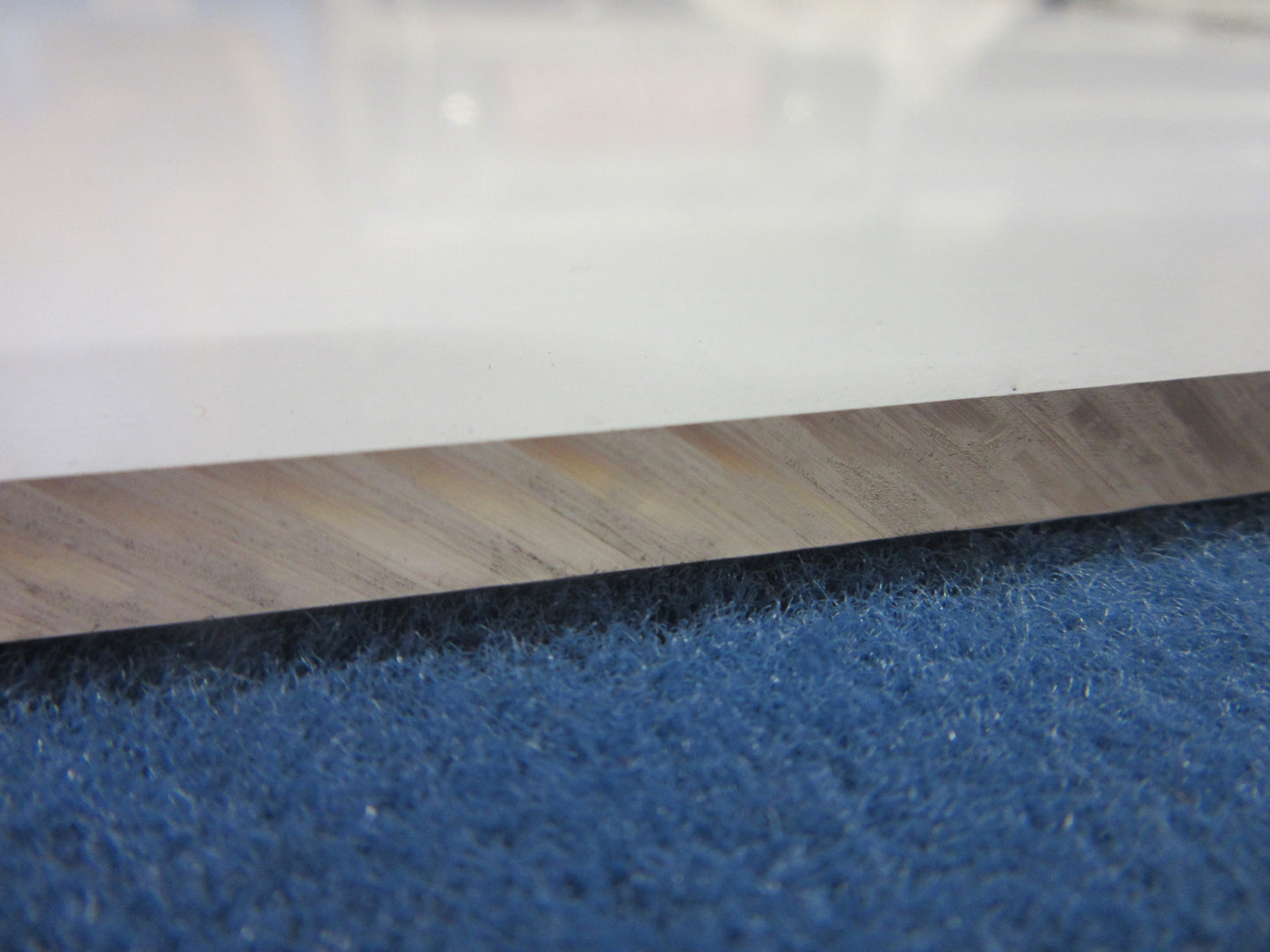 PC Platte 6mm Zuschnitt 1035 x 358mm Kunststoffglas transparent Polycarbonat