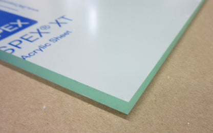 Acryl XT Platte 5mm Zuschnitt 500 x 294mm Kunststoffglas Acrylglas transparent