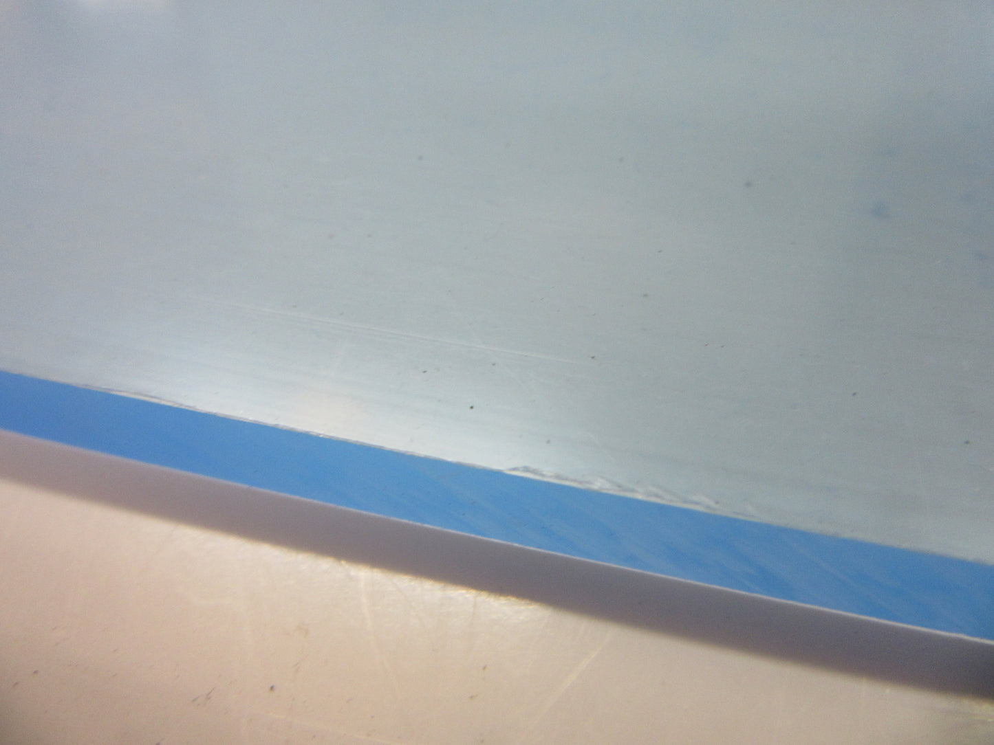 Acryl XT Platte 8mm Zuschnitt 257 x 144mm - Kunststoffglas - Acrylglas - transparent