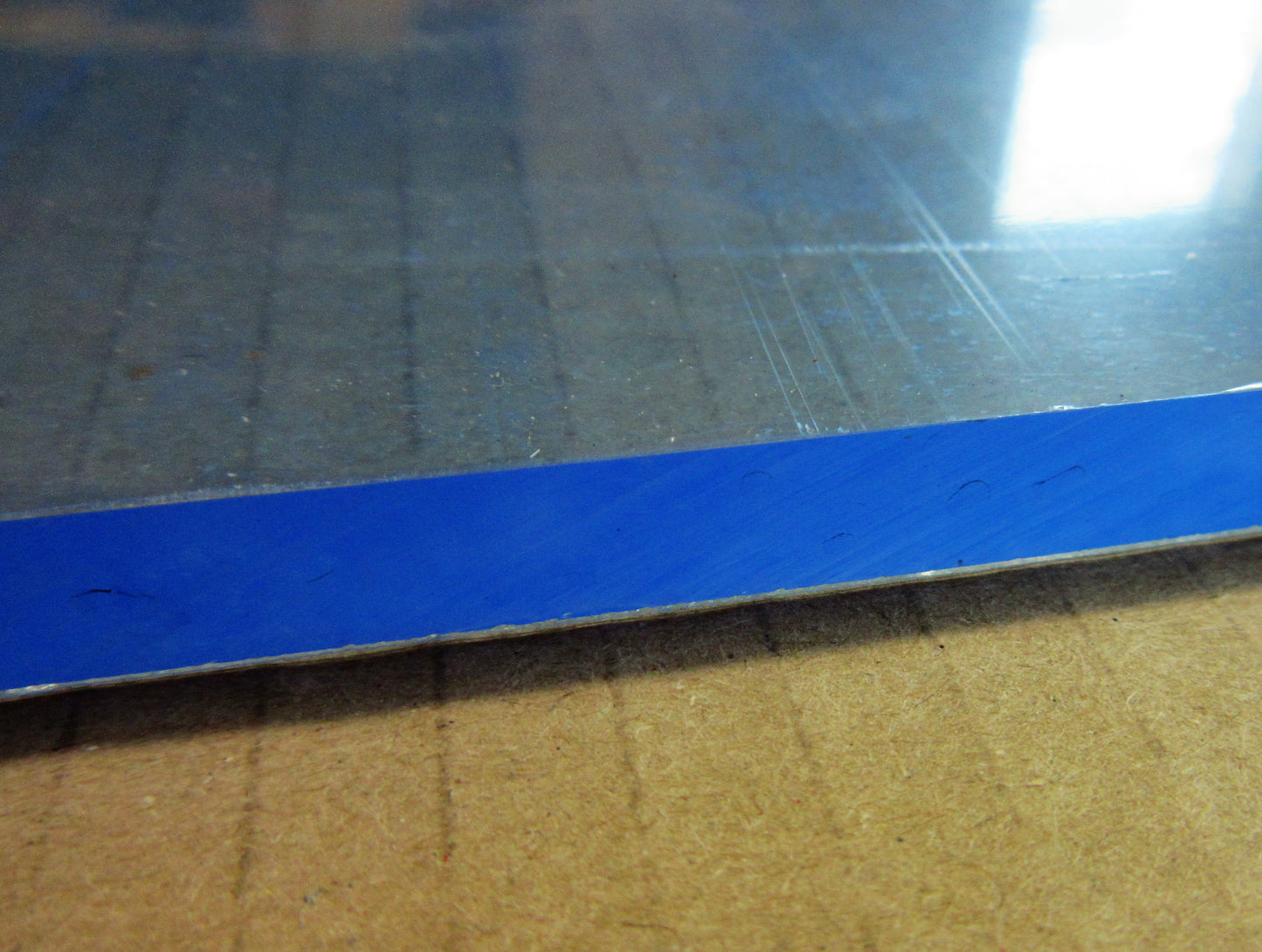 Acryl XT-Platte 8mm Zuschnitt 400 x 345mm Kunststoffglas Acrylglas klar