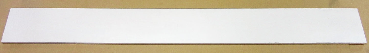 PC Platte 10mm Zuschnitt 1255 x 134mm Kunststoffglas transparent Polycarbonat