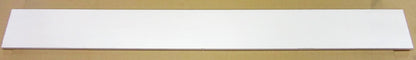 PC Platte 10mm Zuschnitt 1255 x 134mm Kunststoffglas transparent Polycarbonat