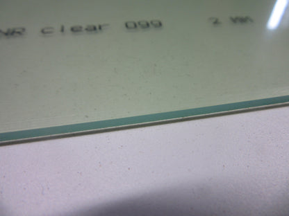 PET-A Platte 2mm Axpet® NR clear 099 Zuschnitt 297 x 215mm Kunststoffplatte