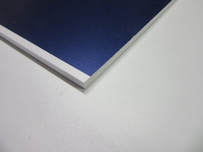PVC Hartschaumplatte 6mm Zuschnitt Dunkelblau lackiert 400 x 253mm Kunststoffplatt