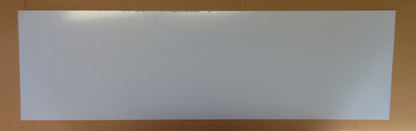 PVC Hartschaumplatte 3mm Zuschnitt weiß 580 x 200 mm - Excel Kunststoff Platte