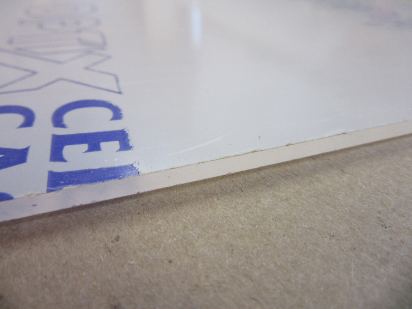 Acryl XT Platte 3mm Zuschnitt 530 x 393mm PMMA Kunststoffglas Acrylglas klar