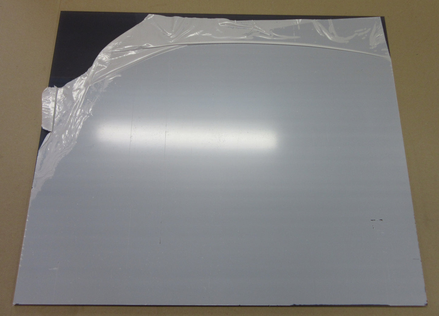 PC UV Platte 6 mm Grau getönt 685 x 567mm Polycarbonat Kunststoffglas