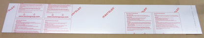 PC Platte 4mm GP 099 klar 1277 x 211mm Polycarbonat Kunststoffglas MAKROLON®