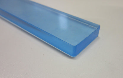 Acryl XT Platte 5mm Zuschnitt 192 x 20mm Kanten poliert Acrylglas-Stäbchen