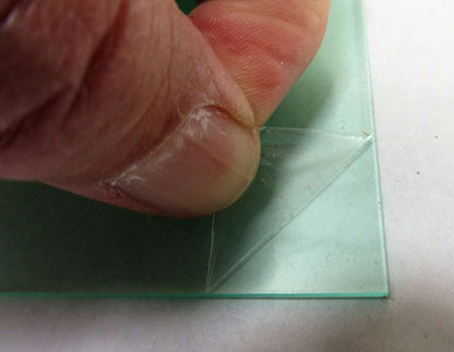 Acryl XT Platte 2mm Zuschnitt 396 x 109mm Kunststoffglas Transparent Acrylglas