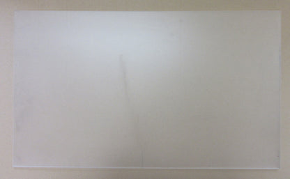 Acryl GS-Platte 4mm 740 x 437/432mm Frost farblos Kunststoffglas Acrylglas