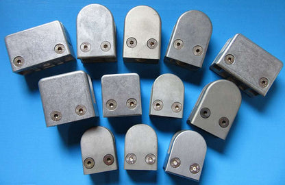 Diverse Glasklemmen Glasplattenträger Glashalter Glasklemmhalter Klemmbefestigung