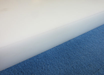 POM-C-Platte 30mm Natur Zuschnitt 578 x 478mm Vollmaterial Technischer Kunststoff