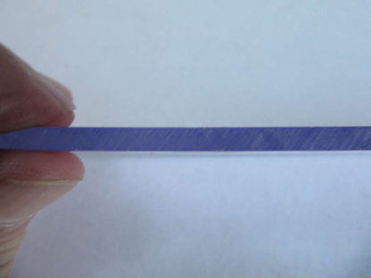 Kunststoffglas Platte 4,9mm Zuschnitt 920 x 740mm - UV beschichtet - klar