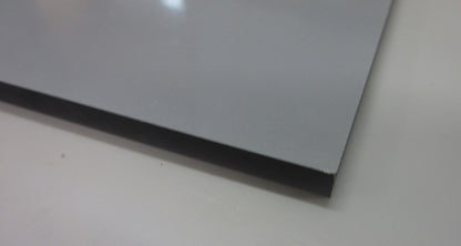 PC UV Platte 6mm Zuschnitt 460 x 282mm Grau getönt Polycarbonat Kunststoffglas