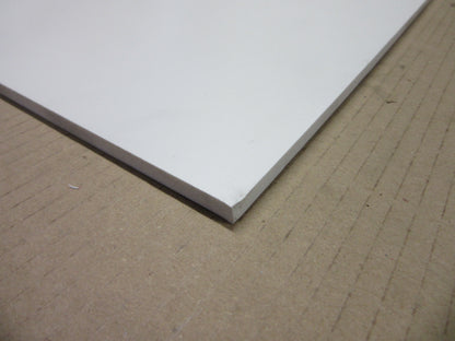 PVC Hartschaumplatte 6mm Zuschnitt schwarz lackiert 720 x 463mm Kunststoffplatte