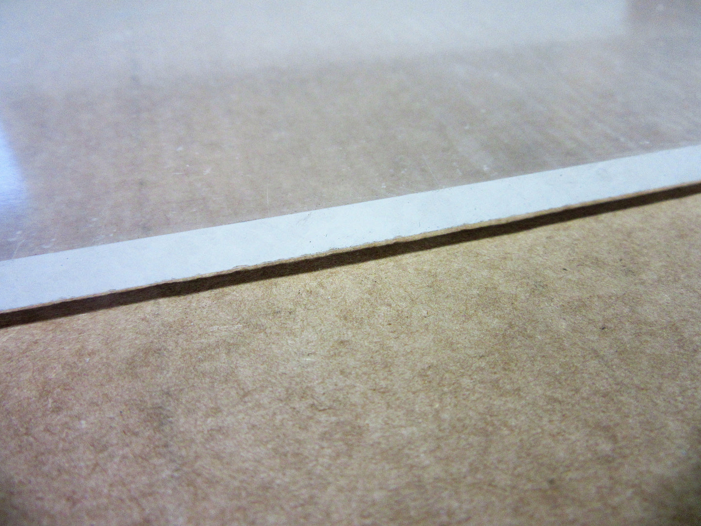 Acryl XT Platte 6mm Zuschnitt 765 x 205mm Kunststoffglas Transparent, Acrylglas