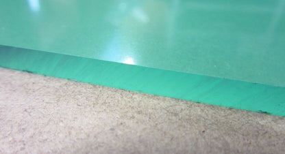 Kunststoffglas Platte 4mm Zuschnitt 594 x 415mm - UV beschichtet - klar