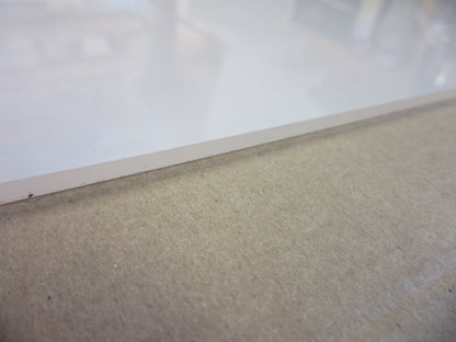 Acryl XT Platte 3mm Zuschnitt 530 x 328mm PMMA Kunststoffglas Acrylglas klar