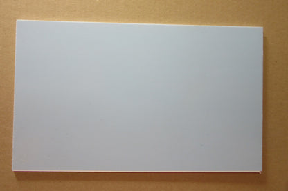 PVC Hartschaumplatte 3mm Zuschnitt weiß 300 x 200 mm - Excel Kunststoff Platte
