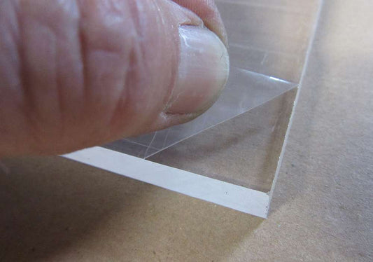 Acryl XT Platte 10mm Zuschnitt 1018 x 360mm - Kunststoffglas - Acrylglas - klar