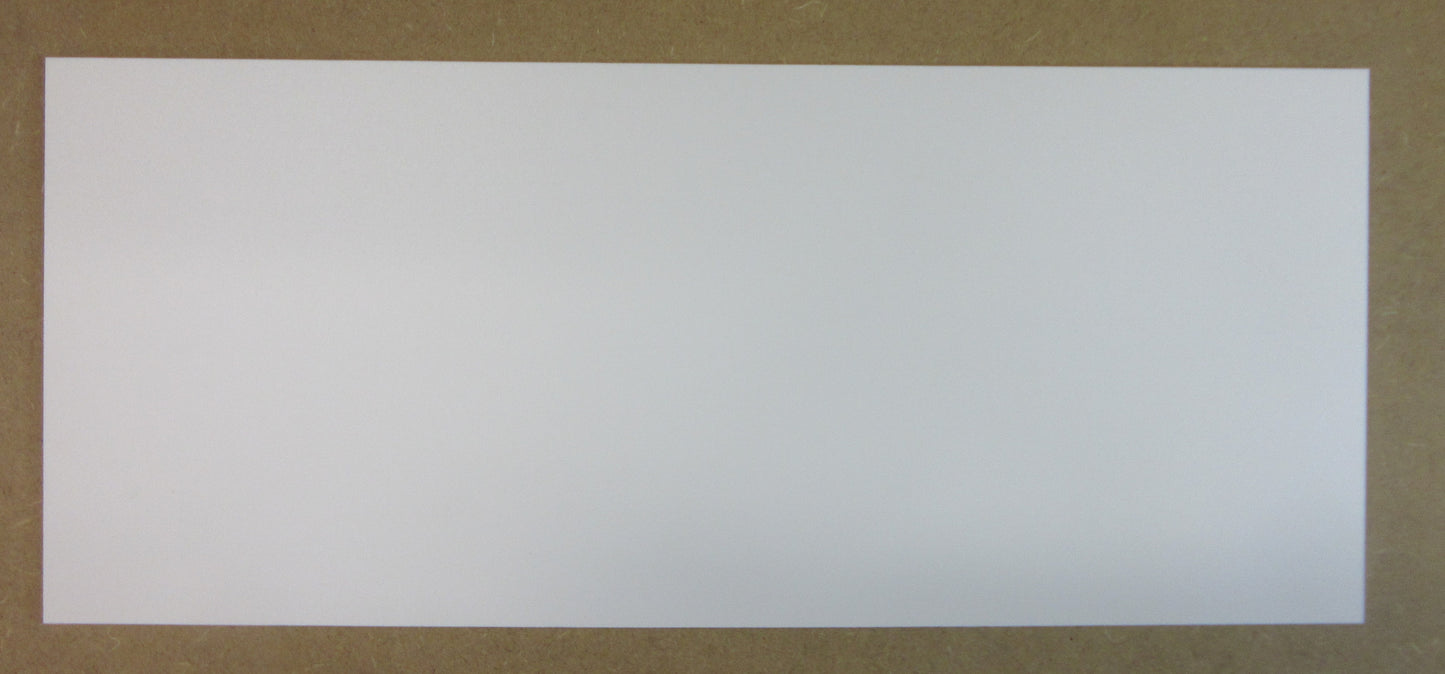 PVC Hartschaumplatte 6mm Zuschnitt grün lackiert 685 x 295mm - Kunststoffplatte