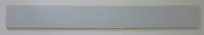 PC UV Platte 6 mm Grau getönt 685 x 79mm Polycarbonat Kunststoffglas