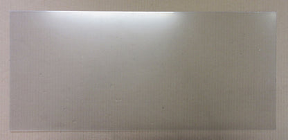 PET-A Lumex® Platte 1,5mm Zuschnitt 615 x 275mm farblos AR Transparent