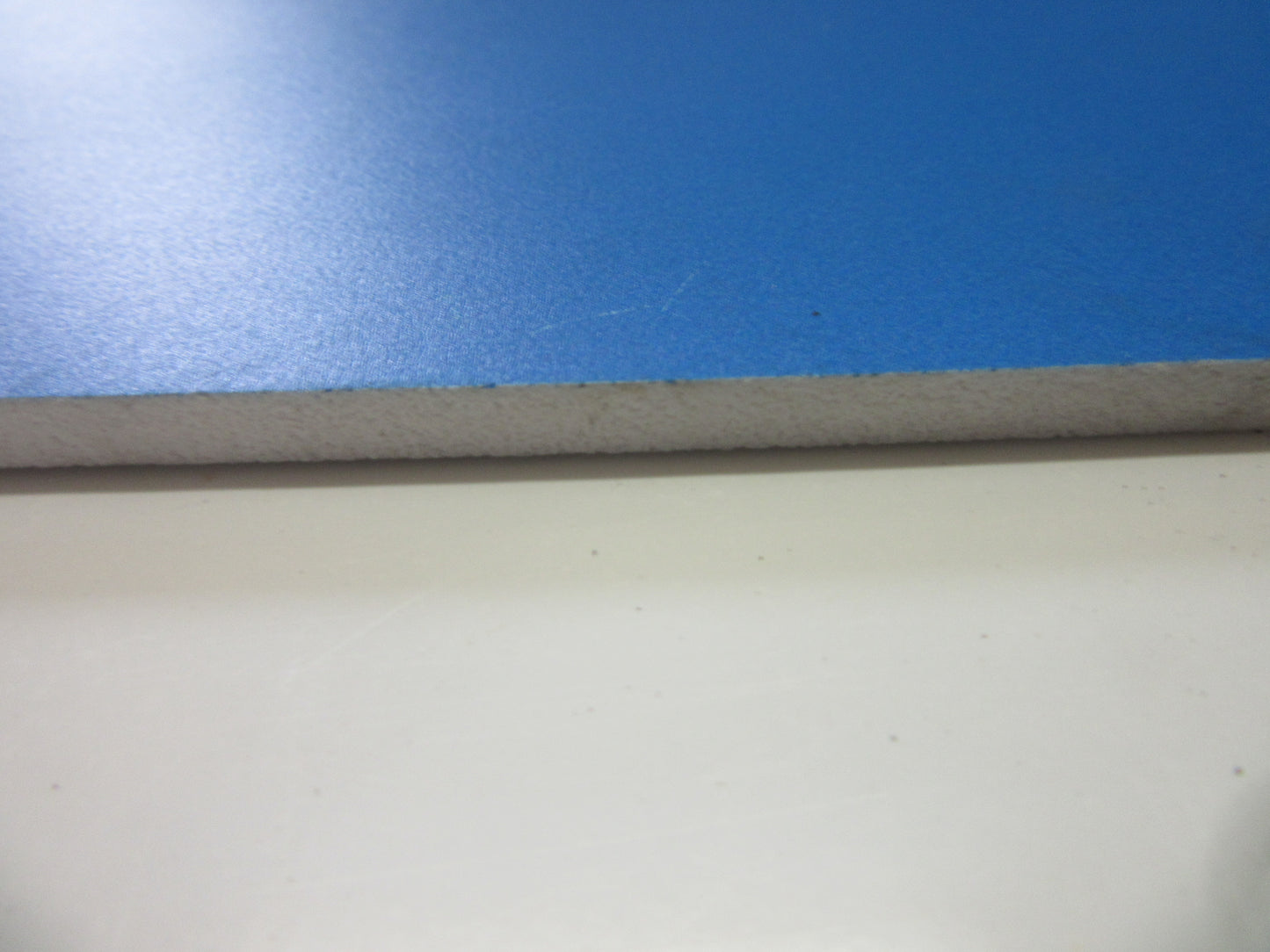 PVC Hartschaumplatte 6mm Zuschnitt Blau lackiert 689 x 145 mm  Kunststoffplatte