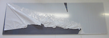 PC UV Platte 6 mm Grau getönt 1080 x 347mm Polycarbonat Kunststoffglas