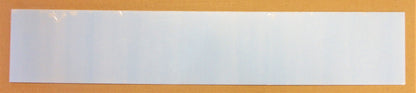 Acryl XT-Platte 2mm Zuschnitt 513 x 95mm Kunststoffglas weiß opak 004 Acrylglas