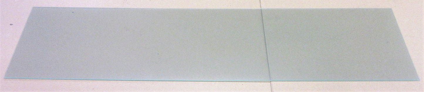 Acryl XT Platte 3mm Zuschnitt 1021x238mm, Kunststoffglas Schlagzäh Nr. 610 klar