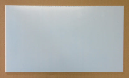PVC Hartschaumplatte 6mm Zuschnitt weiß 530 x 300 mm - Excel Kunststoff Platte