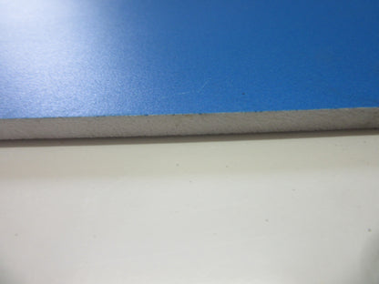 PVC Hartschaumplatte 6mm Zuschnitt Blau lackiert 689 x 201 mm  Kunststoffplatte