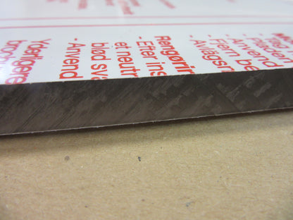 PC Platte 10 mm FR Grey 799 - 482 x 307mm Polycarbonat Kunststoffglas Grau getönt