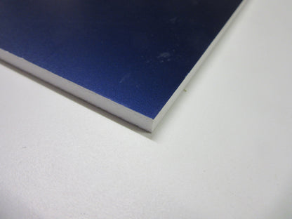 PVC Hartschaumplatte 6mm Zuschnitt Dunkelblau lackiert 689 x 250mm Kunststoffplatte