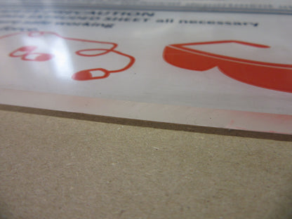Acryl XT Platte 5mm Zuschnitt DIN A3 420 x 297mm Kunststoffglas, Transparent, Acrylglas