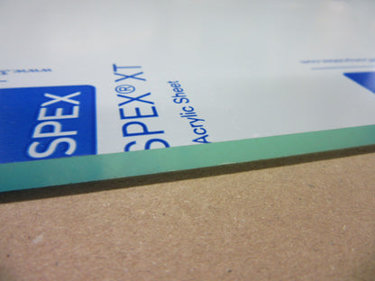 Acryl XT Platte 5mm Zuschnitt 500 x 294mm Kunststoffglas Acrylglas transparent
