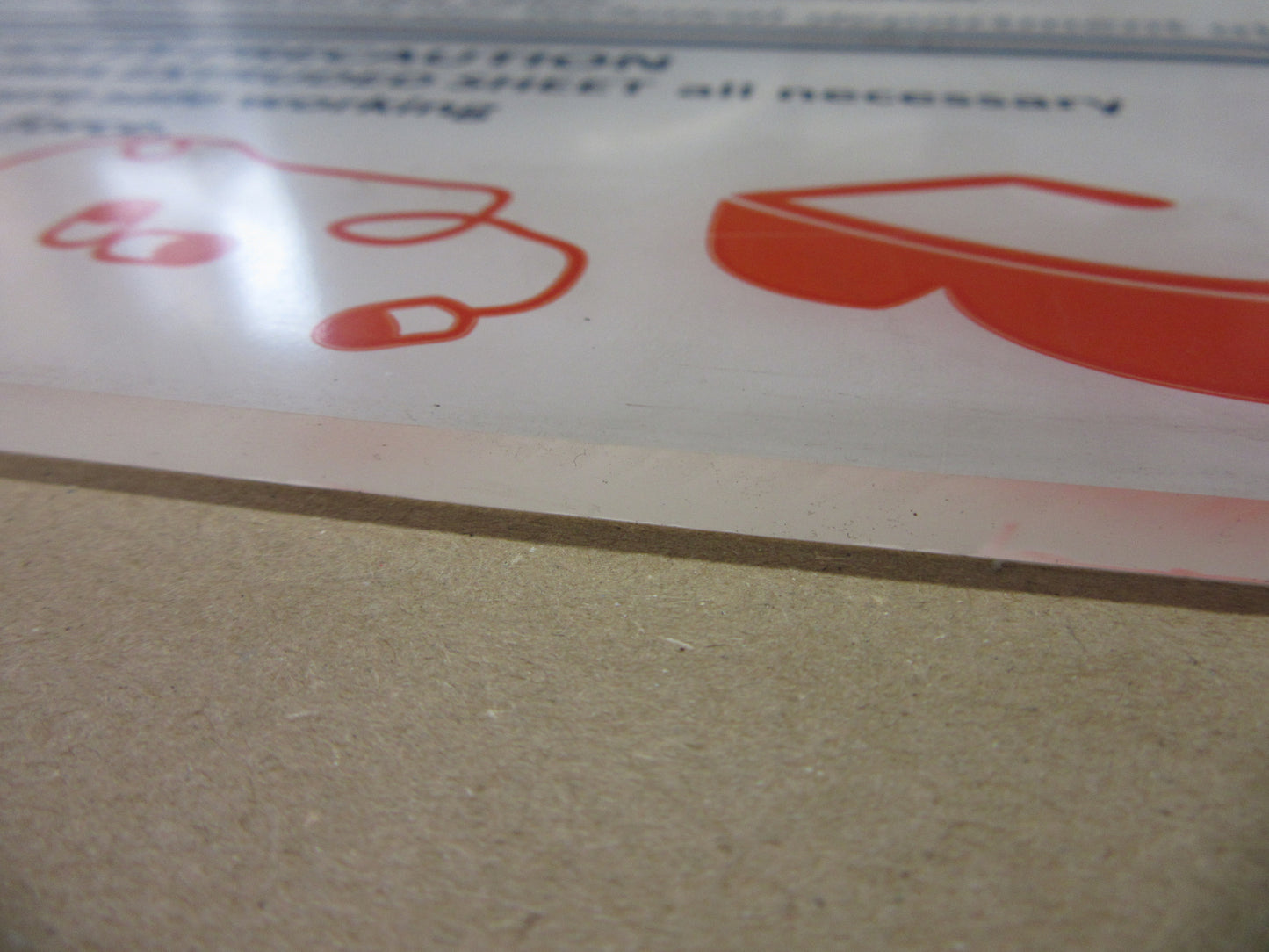 Acryl XT Platte 5mm Zuschnitt DIN A2 594 x 420mm Kunststoffglas Acrylglas klar