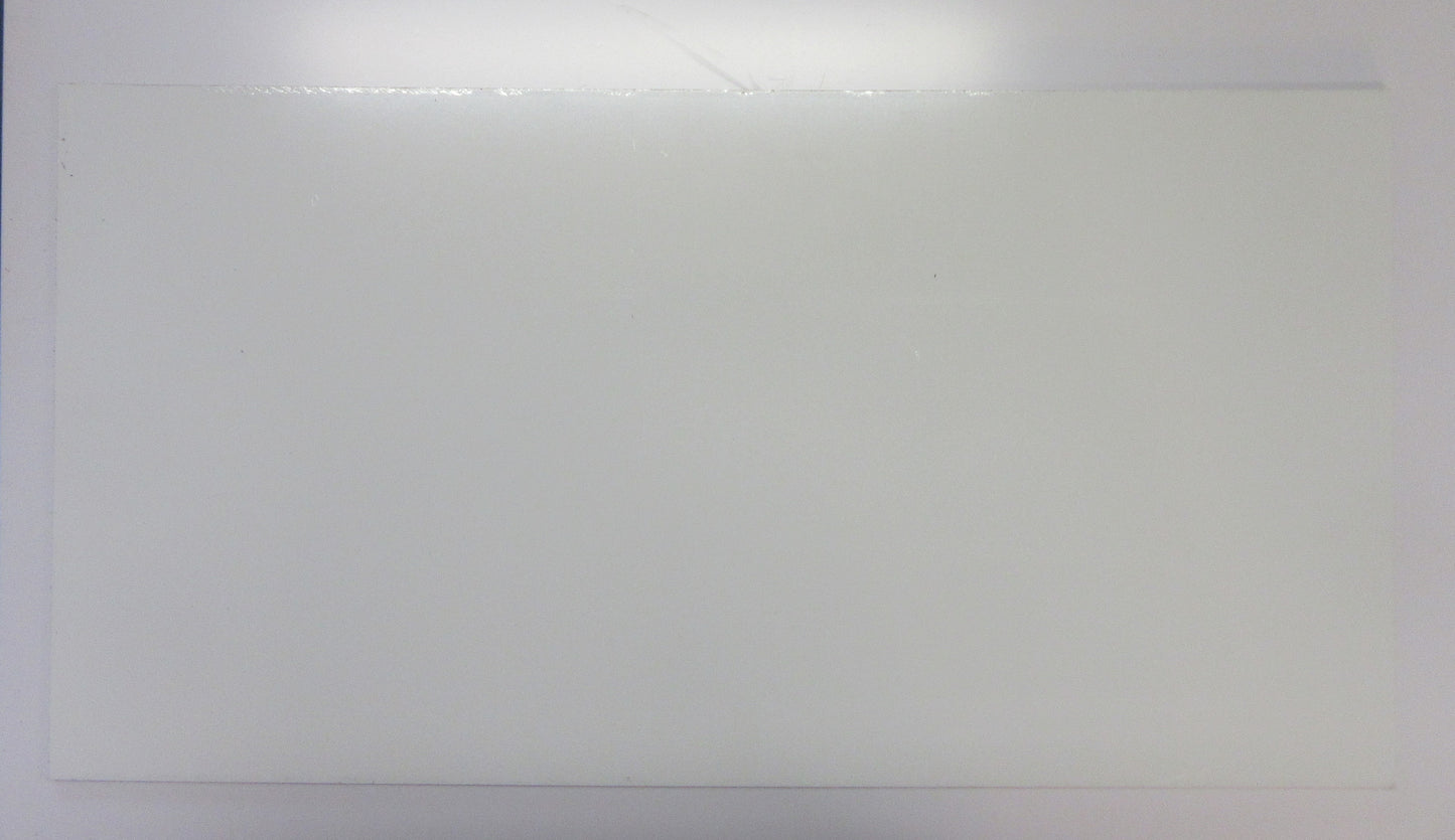 Alu-Verbundplatte 2mm weiß Zuschnitt 570 x 300mm, Deckschicht 0,26mm ALUPANEL®
