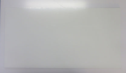 Alu-Verbundplatte 2mm weiß Zuschnitt 570 x 300mm, Deckschicht 0,26mm ALUPANEL®