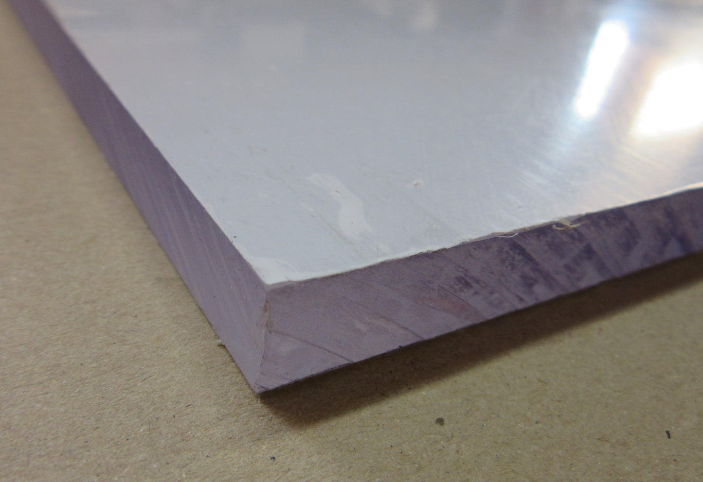 PC Platte 12mm Zuschnitt 325 x 254mm Kunststoffglas transparent Polycarbonat