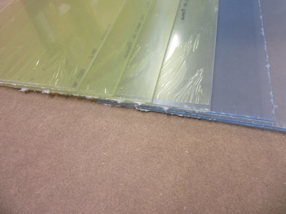 PET-A Platten 2Kg Reste aus Zuschnitt 2mm Axpet® NR clear 099 Kunststoffplatten