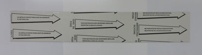 Alu-Verbundplatte 3mm Spiegel Innen und Außeneinsatz Zuschnitt 702 x 115mm