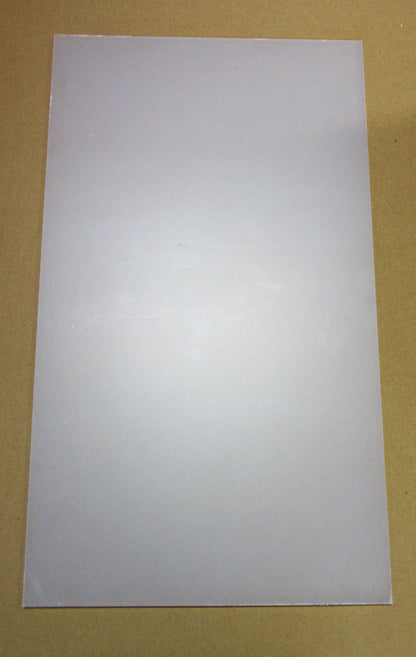 PET-G Lumex® Platte 6mm Zuschnitt 308 x 165mm Kunststoffglas transparent klar