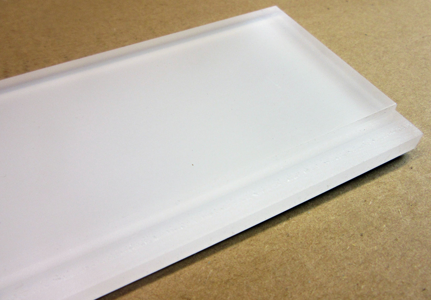 Acryl XT Blende 8mm 698 x 70mm Kunststoff-Licht-Blende Silber, Panel, Leiste, Acrylglas